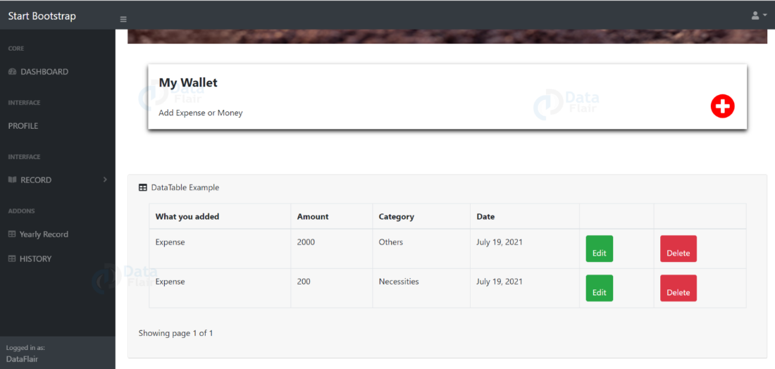 Expense Tracker App